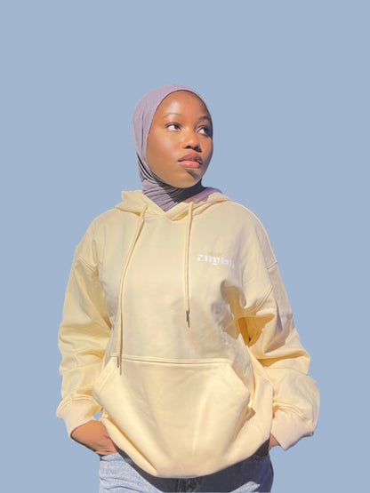 Beige Unisex ELLYLSIA Hoodie