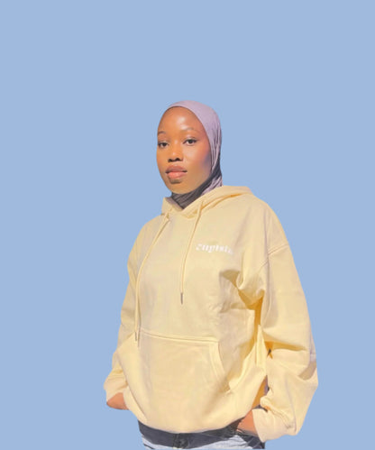 Beige Unisex ELLYLSIA Hoodie