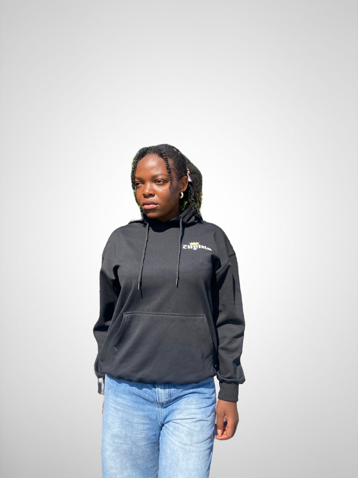 Black Unisex ELLYLSIA Hoodie