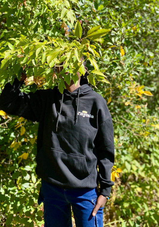 Black Unisex ELLYLSIA Hoodie