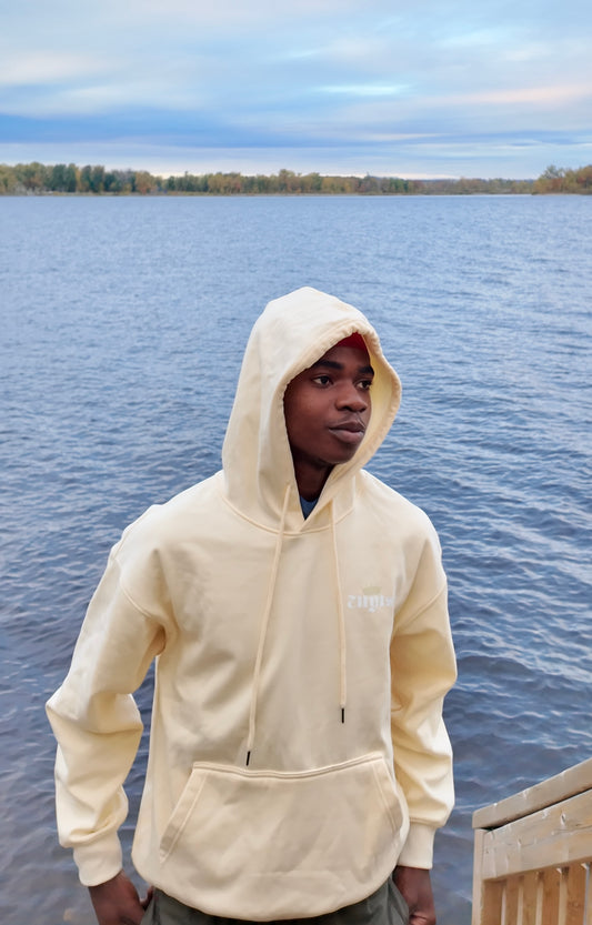 Beige Unisex ELLYLSIA Hoodie